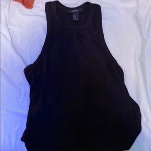 forever 21 black tank top